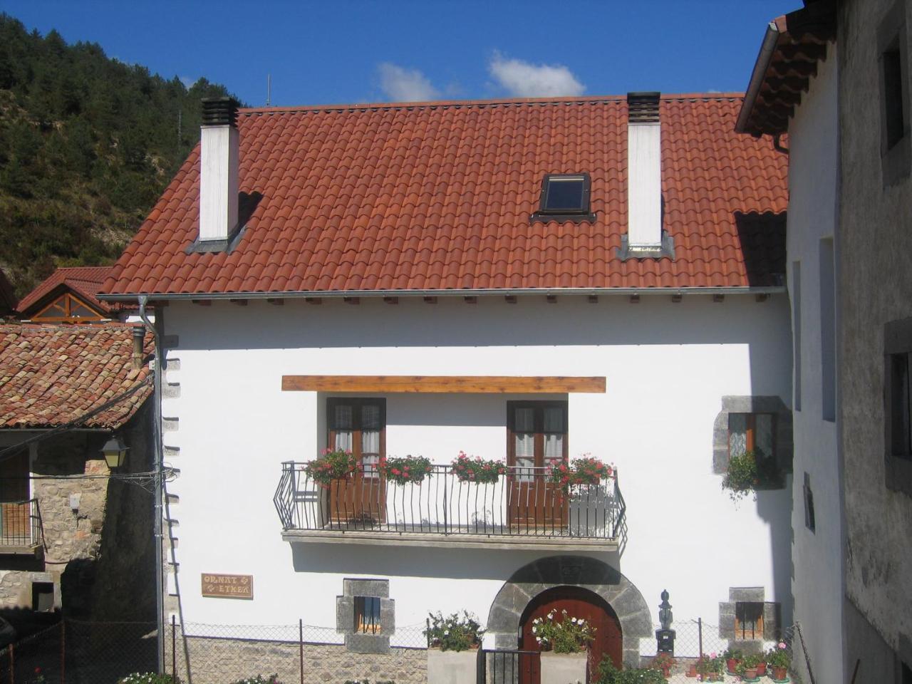 Casa Rural Ornat Etxea Vidangoz Exterior foto